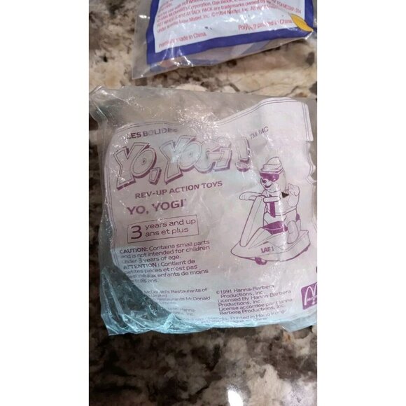Lot Of 8 McDonald's Happy Meal Toys Yo, Yogi, Doug, Animal Kingdom 1991 To 2019 - Picture 7 of 16